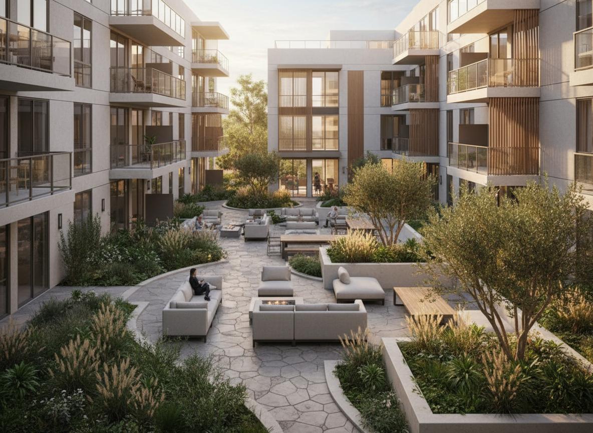 Residential courtyard